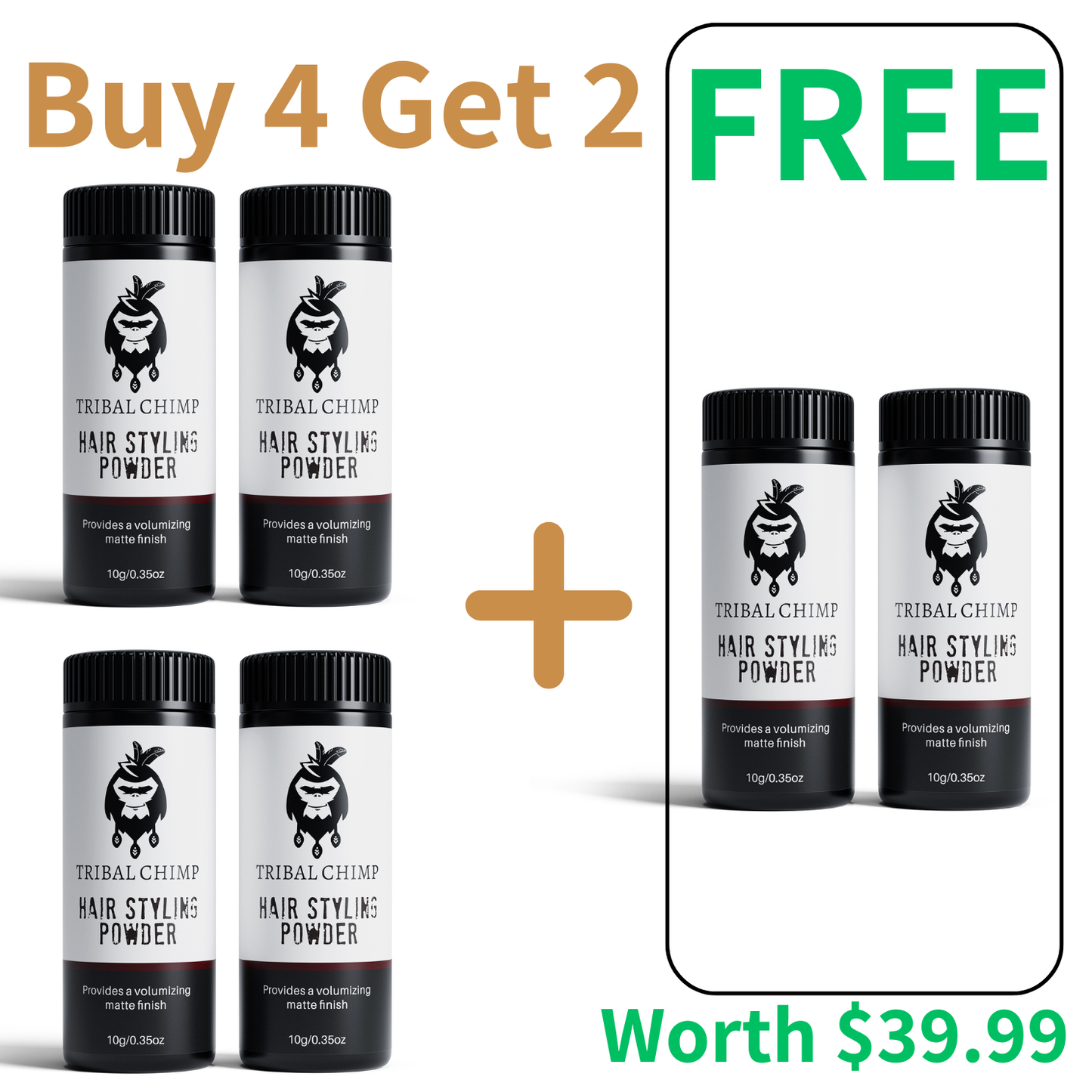 (Almost Out of Stock) Hair Styling Powder