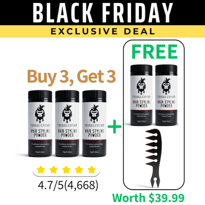 Hair Styling Powder - Buy 3 Get 3 - Black Friday Exclusive