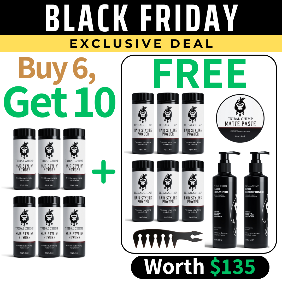 Hair Styling Powder - Buy 6 Get 10 - Black Friday Exclusive Deal