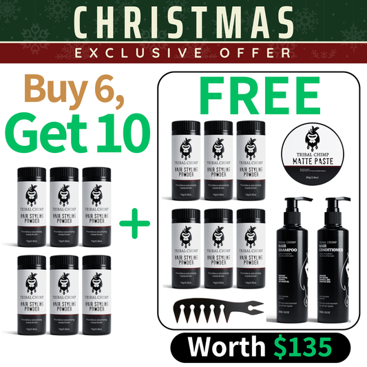 Hair Styling Powder - Buy 6 Get 10 - Christmas Exclusive Deal