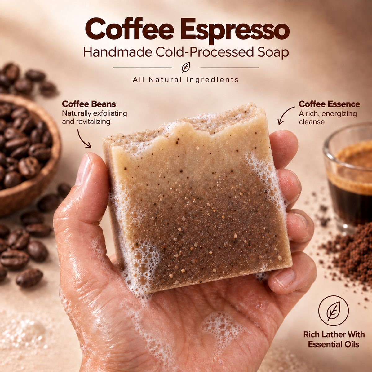 Cold Process Bar of Soap 6-Pack