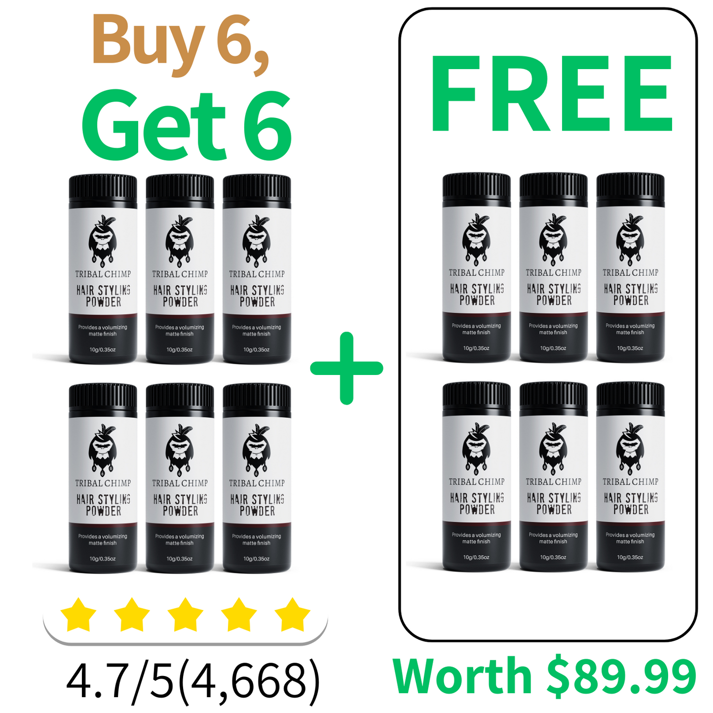 (Almost Out of Stock) Hair Styling Powder