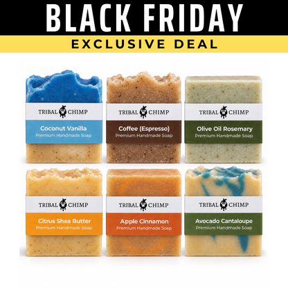Cold Process Bar of Soap 6-Pack - Black Friday Exclusive